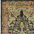 12' Gold And Gray Oriental Runner Rug