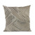 Plutus Brown Hidden Tour Abstract Luxury Throw Pillow