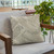 Plutus Brown Hidden Tour Abstract Luxury Throw Pillow