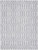 9' X 12' Ivory and Gray Geometric Power Loom Washable Area Rug
