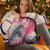 Plutus Fuchsia Purple Fureal Animal Faux Fur Luxury Throw Pillow