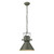 Homeroots Lighting Crew 1-Light Pendant, Green Finish
