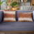 Plutus Orange Brown Furever Animal Faux Fur Luxury Throw Pillow