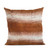 Plutus Orange Brown Furever Animal Faux Fur Luxury Throw Pillow