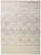 10' X 13' Ivory Tan And Gray Geometric Hand Knotted Area Rug