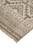 10' X 13' Ivory Tan And Gray Geometric Hand Knotted Area Rug