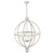 Homeroots Lighting Callie 6-Light Country White Pendant