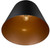 Homeroots Lighting Knell 1-Light Pendant, Matte Black Finish