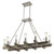 Homeroots Lighting Finnick 12-Light Satin Nickel Chandelier