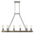Homeroots Lighting Finnick 12-Light Satin Nickel Chandelier
