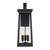 Homeroots Lighting Alden 3-Light Wall Light, Matte Black Finish
