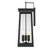 Homeroots Lighting Alden 3-Light Wall Light, Matte Black Finish