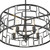 Homeroots Lighting Amoret 5-Light Convertible Pendant, Matte Black Finish