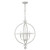 Homeroots Lighting Callie 4-Light Country White Pendant