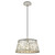 Homeroots Lighting Iris 1-Light Pendant, with Aged Ivory Finish