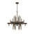Homeroots Lighting Fallon 24-Light Oil-Rubbed Bronze Chandelier
