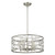Homeroots Lighting Amoret 5-Light Convertible Pendant, Antique Silver Finish