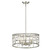 Homeroots Lighting Amoret 5-Light Convertible Pendant, Antique Silver Finish