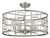 Homeroots Lighting Amoret 5-Light Convertible Pendant, Antique Silver Finish