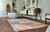 9' X 13' Blue and Gray Abstract Non Skid Area Rug