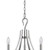 Homeroots Lighting Michelle 5-Light Polished Nickel Chandelier