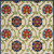 4' X 6' Navy Blue Beige Green Blue And Red Floral Indoor Outdoor Area Rug