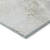 5' X 8' Ivory And Beige Abstract Washable Indoor Outdoor Area Rug