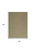 5' X 7' Green And Taupe Geometric Indoor Outdoor Area Rug