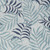 4' X 6' Navy Blue Ivory And Blue Palm Leaf Indoor Outdoor Area Rug