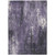 5' X 8' Purple And Ivory Abstract Washable Indoor Outdoor Area Rug