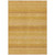 5' X 8' Wheat And Gold Striped Washable Indoor Outdoor Area Rug