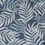 4' X 6' Navy Blue Sky Blue And Ivory Palm Leaf Indoor Outdoor Area Rug