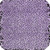 8' Purple Round Animal Print Washable Indoor Outdoor Area Rug