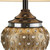 Homeroots Lighting Glitzy Gold Bejeweled Table Lamp, Gold Finish, 28.75 Inches Height