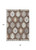 8' X 10' Brown Ivory And Taupe Southwestern Washable Indoor Outdoor Area Rug