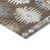 8' X 10' Brown Ivory And Taupe Southwestern Washable Indoor Outdoor Area Rug