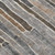 8' Pewter And Brown Round Striped Washable Indoor Outdoor Area Rug