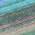8' Sage Teal Blue And Tan Round Striped Washable Indoor Outdoor Area Rug