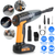 4 In 1 Cordless Car Vacuum Cleaner and Tire Inflator with LED Light 