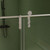 74" White Glass Sliding Closet Doors