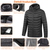 Heated Jacket Electric Heating Coat