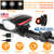 IPX5 Waterproof Bike Bicycle Light Set 