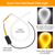 2Pcs Dual-Color Switchback DRL Tube Light 