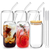 6Pcs Mason Jar Cups 