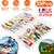 30Pcs Fishing Lures Kit Metal Spoon Lures Hard Spinner 