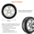 4Pcs Tire Covers Waterproof Oxford Wheel Protectors 