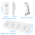4 Remotes Charging Dock Game Controller Charger 