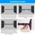 Doorway Pull Up Bar Heavy Duty Body Workout Strength Training Chin