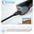 Naztech Turbo 30W USB-C PD + USB-C Car Charger Black