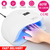 80W UV LED Nail Lamp Gel Polish Nail Dryer 